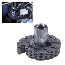 Automotive Oil Filter Chain Wrench Adjustable Pipe Wrench Spanner Double Chain Automotive Oil Filter Chain Wrench Adjustable Pipe Wrench Spanner Double Chain