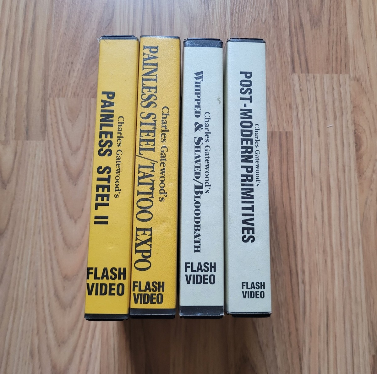 Charles Gatewood VHS Documentary Tattoos Body Piercing Flash Video