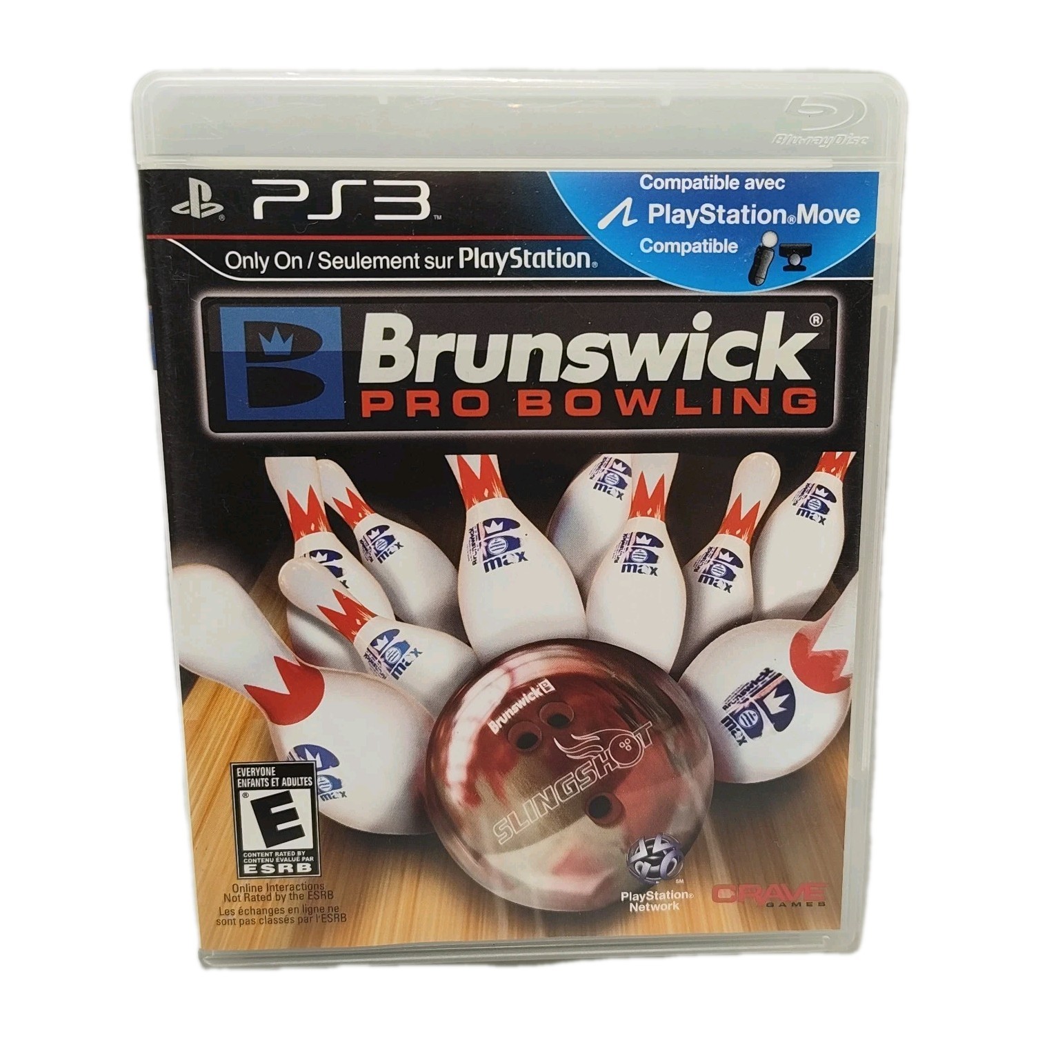 Brunswick Pro Bowling PlayStation 3 PS3 Game w Manual