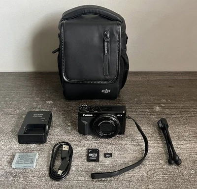 Canon PowerShot G7X Mark II 20.1MP Digital Camera w/ 512GB SD Card & Accessories