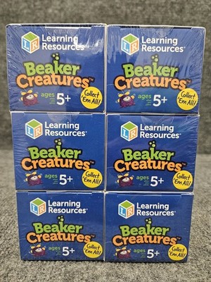 Learning Resources BEAKER CREATURES Series 1 Reactor Pod Lot of 6