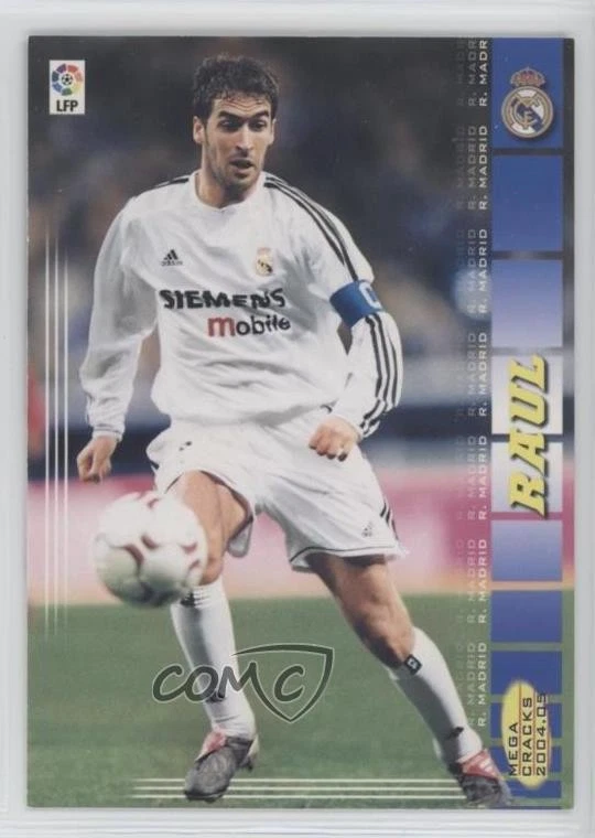 RAUL GONZALEZ REAL MADRID/ SPAIN LEGEND 2020-21 PANINI MEGACRACKS LA RAUL GONZALEZ REAL MADRID/ SPAIN LEGEND 2020-21 PANINI MEGACRACKS LA