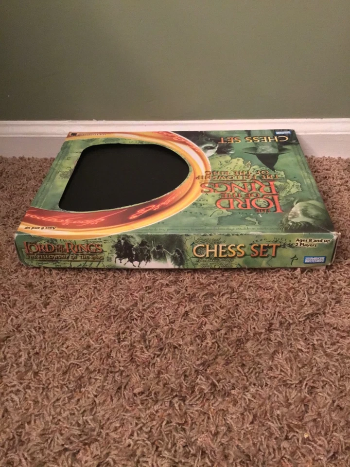 Juego de ajedrez completo vintage 2002 Parker Brothers El Señor de los Anillos Foto 4 de 4