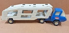 Tonka Mini Super Thrust Car Carrier 1290 Motor Mover Semi Tractor Trailer