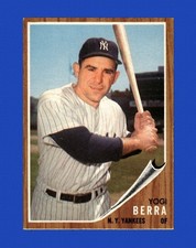 1962 Topps Set-Break #360 Yogi Berra EX-EXMINT *GMCARDS*