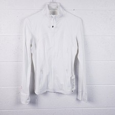 Lululemon Define Jacket Nulu Full Zip White Size 8