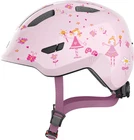 Abus Smiley 3.0 Junior Cycling Helmet Pink Kids Padded Bike Ride Protection