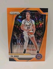 2024 Panini Prizm WNBA #129 Kia Nurse Orange Prizms #/99 Los Angeles Sparks