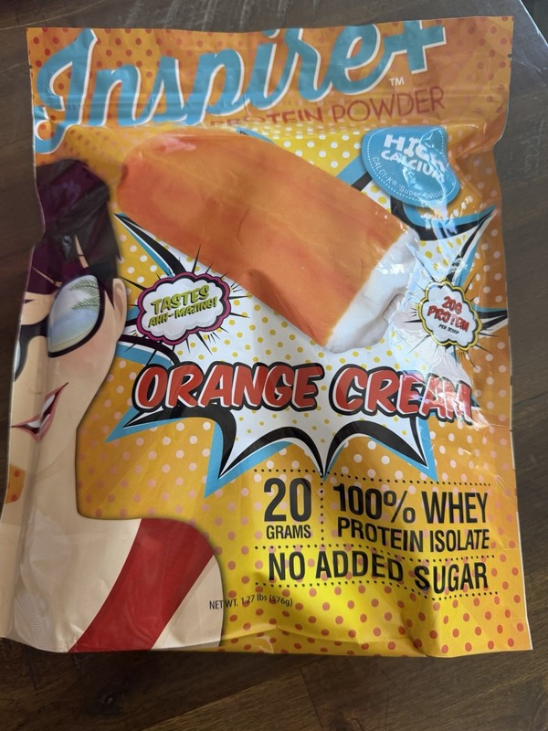 Bariatric Eating Inspire Orange Cream Protein Powder