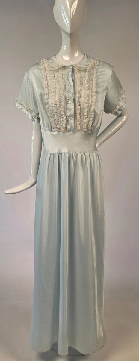 light blue 1940s dress The Jack Oxford Shirt in Navy University Stripe main image 0