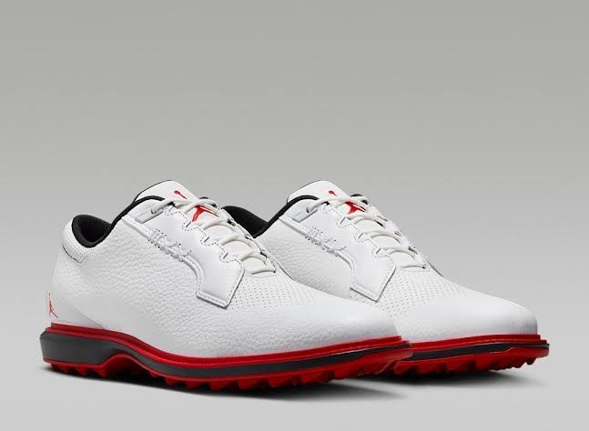 Nike Air Jordan ADG 5 Varsity Red Spikeless Golf Shoes Mens Size
