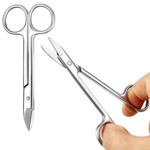 Stainless Steel Scissors in the Laboratory Are Designed with Thick Cutter...