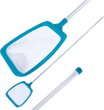 6 Foot Swimming Pool Leaf Skimmer Net, Clean Pool, Spa, Pond, Remove Leaves