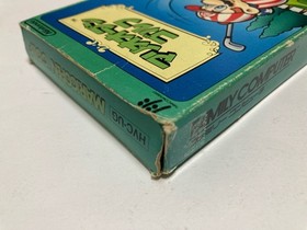 Mario Open Golf Boxed with Manual Nintendo Famicom FC In Stock C Japan import