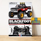 Tamiya Blackfoot Vintage RC Monster Truck Metal Poster - Tin Sign 8x12”in