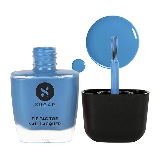 SUGAR Cosmetics Tip Tac Toe Nail Lacquer Classic | Long-lasting, 100% Chip-resis