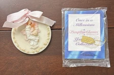 Seraphim Classics Heaven On Earth Angel Ornament 2000 With COA by Roman  #81634