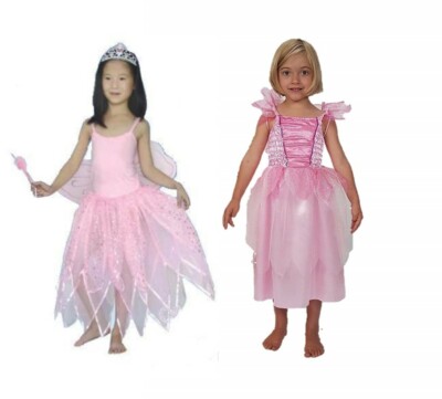 PINK FAIRY PRINCESS FANCY DRESS COSTUME | eBay