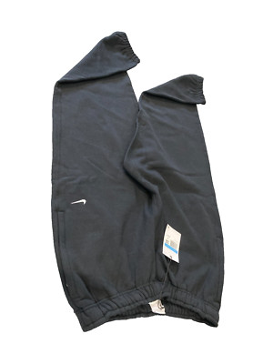 Nike Men's Solo Swoosh Lab NRG Heavyweight Fleece Pants Black Size M CW5460-010