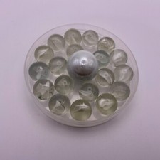 Cat's Eye Bag of 20 Marbles including One Shooter Game Glass Cat Eyes MB-08