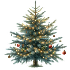 Wall decal sticker Christmas tree wall sticker 18 x 18 cm large