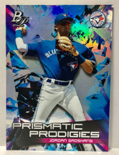 2019 Bowman Platinum Prismatic Prodigies # PPP- 4 Jordan Groshans  Blue Jays