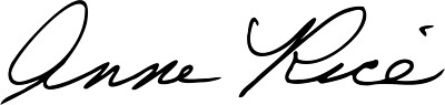 Anne Rice vinyl decal sticker autograph signature horror author vampire ...