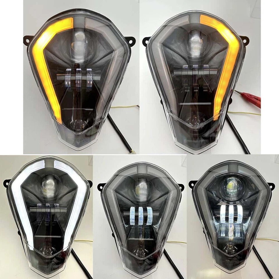适用于 KTM Duke 390 250 200 125 2011 - 2019 LED 车头灯转向信号灯带 DRL — 第 2/4 张图片