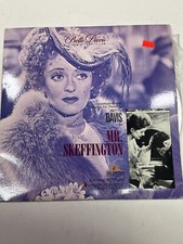 Mr. Skeffington 2-Laserdisc LD Very Good Condition Rare Great Film Bette Davis