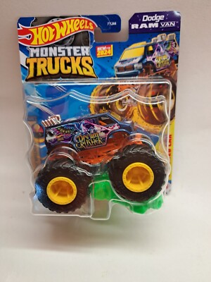 DREAM CRUSHER HOT WHEELS MONSTER TRUCK DODGE RAM VAN Monster Jam