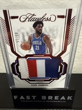 2022-23 Panini Flawless Joel Embiid Red Patches  #/15