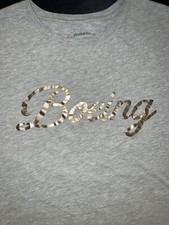 Boeing Women  s Large Tee Shirt Shirt Sleeve