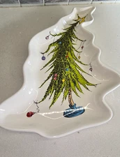 Sleigh Bell Bistro The Grinch Christmas Tree Spoon Rest Decor