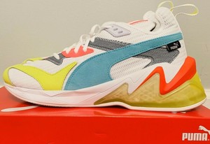 puma neon yellow shoes
