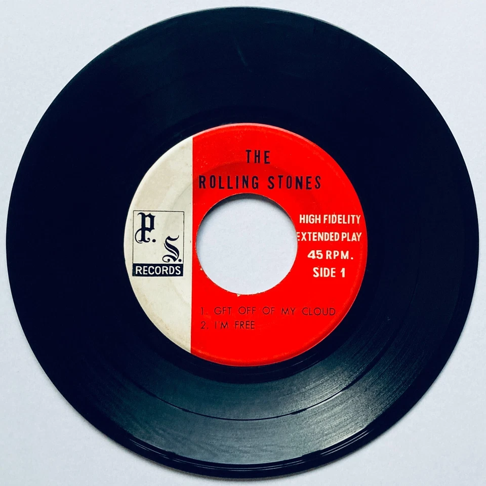 THE ROLLING STONES - GET OFF MY CLOUD EP 7" 45 - THAI PRESS MICK JAGGER THAILAND - Image 3 of 4