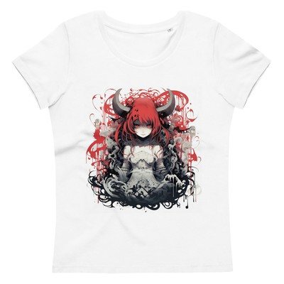 Curious Things - Haunted Nights Akuma - women's short sleeve t-shirt