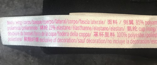 LN VICTORIA'S SECRET "PINK" FLORAL LIGHTLY LINED WEAR EVERYWHERE BRA 32 DD - Picture 7 of 7