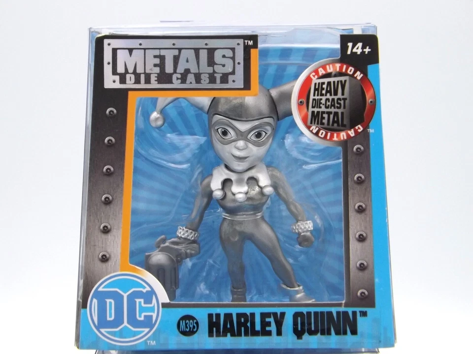Lote de 4 Nuevas Figuras de Metal Fundido DC de 2.5" Catwoman Harley Quinn Supergirl Foto 4 de 4