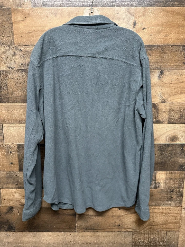 Botão masculino de lã manga longa Columbia tamanho X-Grande - Imagem 3 de 4