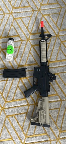A Rifle Biodegrading airsoft Rifle + Biodegradable bbs | eBay