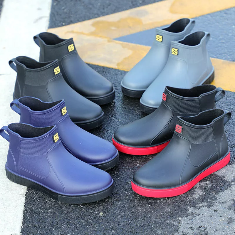 Mens clearance ankle wellingtons