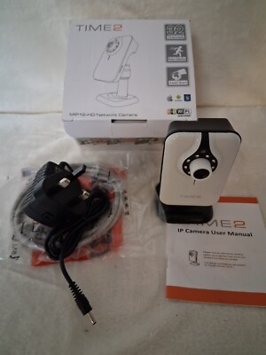TWIN PACK Time2 Plug2View Cameras Network motion detection wireless 802  UK