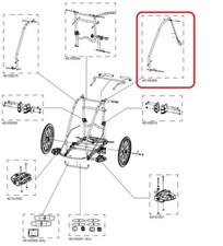 Thule Rahmenrohr Li COR 07- für Chariot Corsaire 1