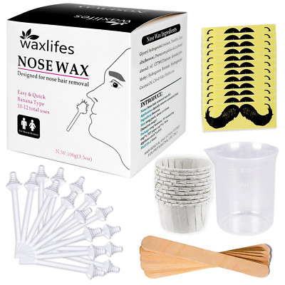Nasenhaar Wachs Nose Wax Kit Haarentfernung Set Für Männer Und Frauen 100 G Nase
