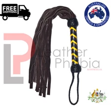Heavy Flogger 25 Tails Genuine Cowhide Leather Fully Handmade Flogger Whip