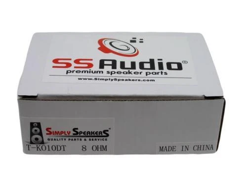 Peerless K010DT Copy, Silk Dome Tweeter, Polk, ADS, Cizek, Others by SS Audio - Image 4 of 4