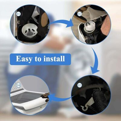 W10780045 Kit Aste Sospensione Lavatrice Per WTW4816FW2 WTW4616FW0 - Foto 8