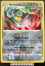 Carte Pokemon MELMETAL 189/264 Holo REVERSE Epée et Bouclier 8 EB08 FR NEUF