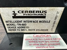 Siemens Cerberus Pyrotronics TRI-60D Fire Alarm Interface Module FREE SHIPPING !