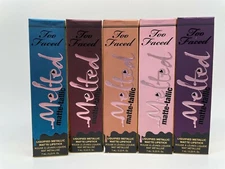 Too Faced Melted Matte Tallic  Liquified Metallic Lipstick 7ml~Select Your Shade